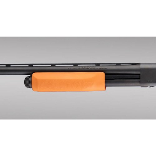 Rem 870 OM Forend LL Org Hogue Less Lethal Overmolded Shotgun - Orange Remi