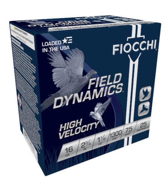 Fiocchi 16HV75 High Velocity 16 Gauge Shotgun Ammunition - Fiocchi - 16 Gauge