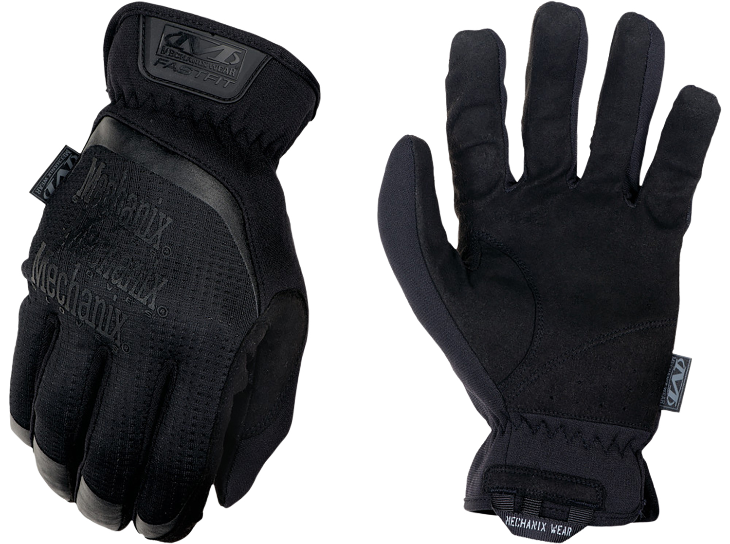 Mechanix Wear FFTAB-55-011 FastFit Covert Touchscreen Gloves XL Black