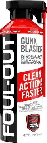 Real Avid AVDCB12A Foul-Out Gun Blaster Cleaner 12oz Aerosol - Real Avid - NOT APPLICABLE