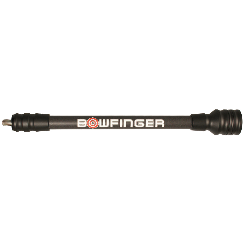 Bowfinger 4402BL Ultimate Hunter Stabilizer Black 10" Carbon Fiber