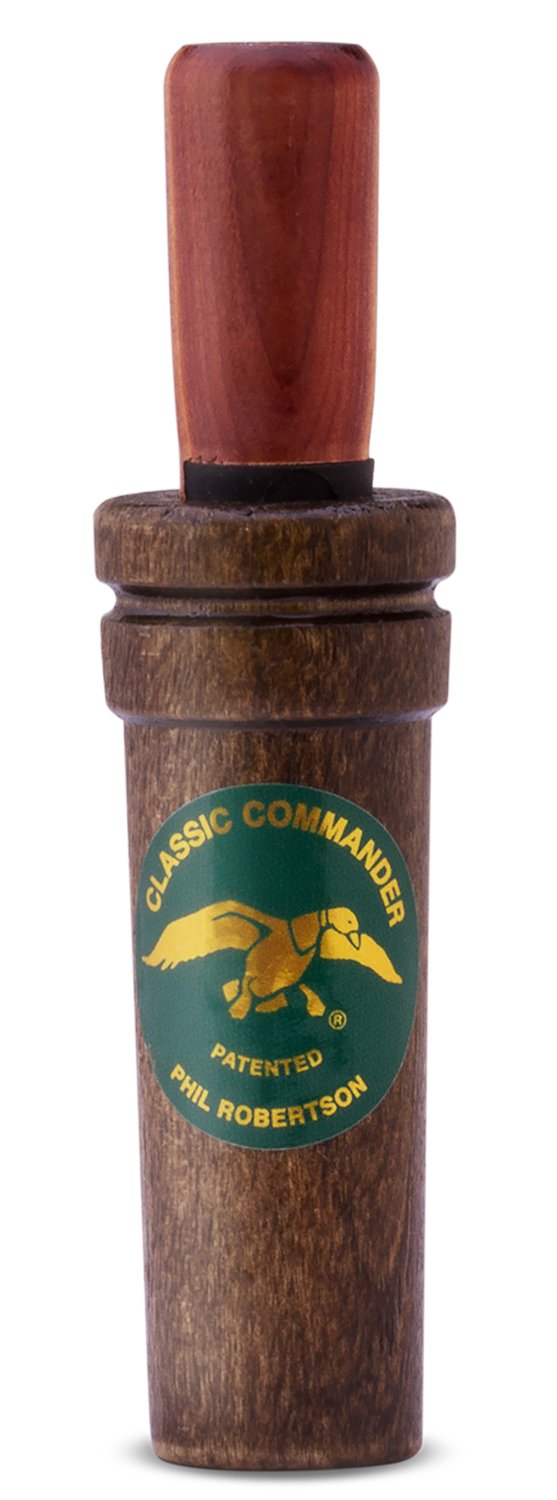 Duck Commander Classic Commander Double Reed Duck Call Natural Wood