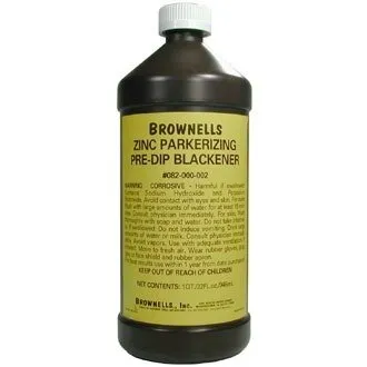 Brownells 050806102224 Zinc Parkerizing Pre-Dip Blackener 1 Quart - Brownells