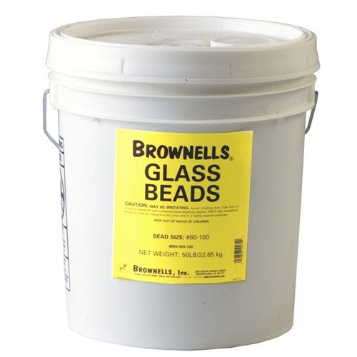 Brownells #60-100 Glass Beads 50lbs - Brownells