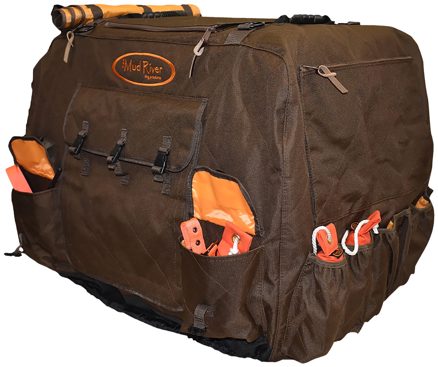 Mud River MRM1556 Dixie Insulated Kennel Cover Brown 37"x26"x28.5"