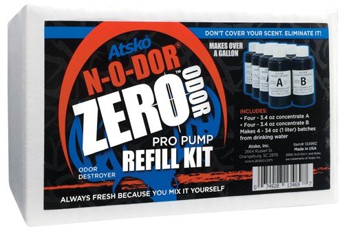Atsko 13499Z Zero N-O-Dor Oxidizer Pro Pump Refill Kit, 1 Gallon