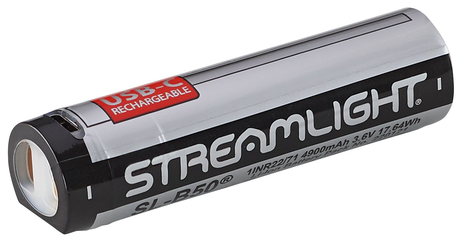 Streamlight 22111 SL-B50 USB-C Rechargeable Battery Pack - 2 Pack