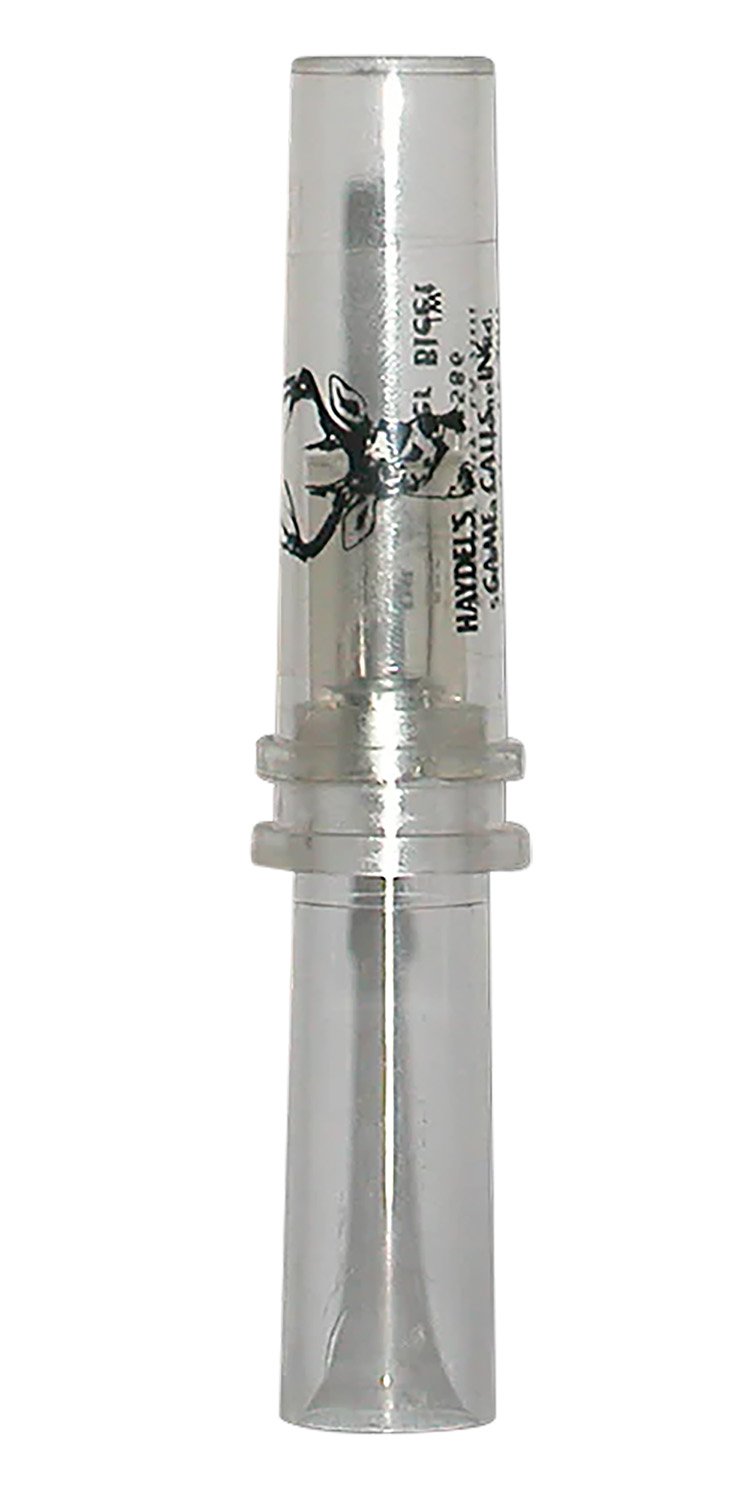 Haydel's DB85 Deer Bleat Call Clear Acrylic Doe Sound Attractor - HAY - DEER