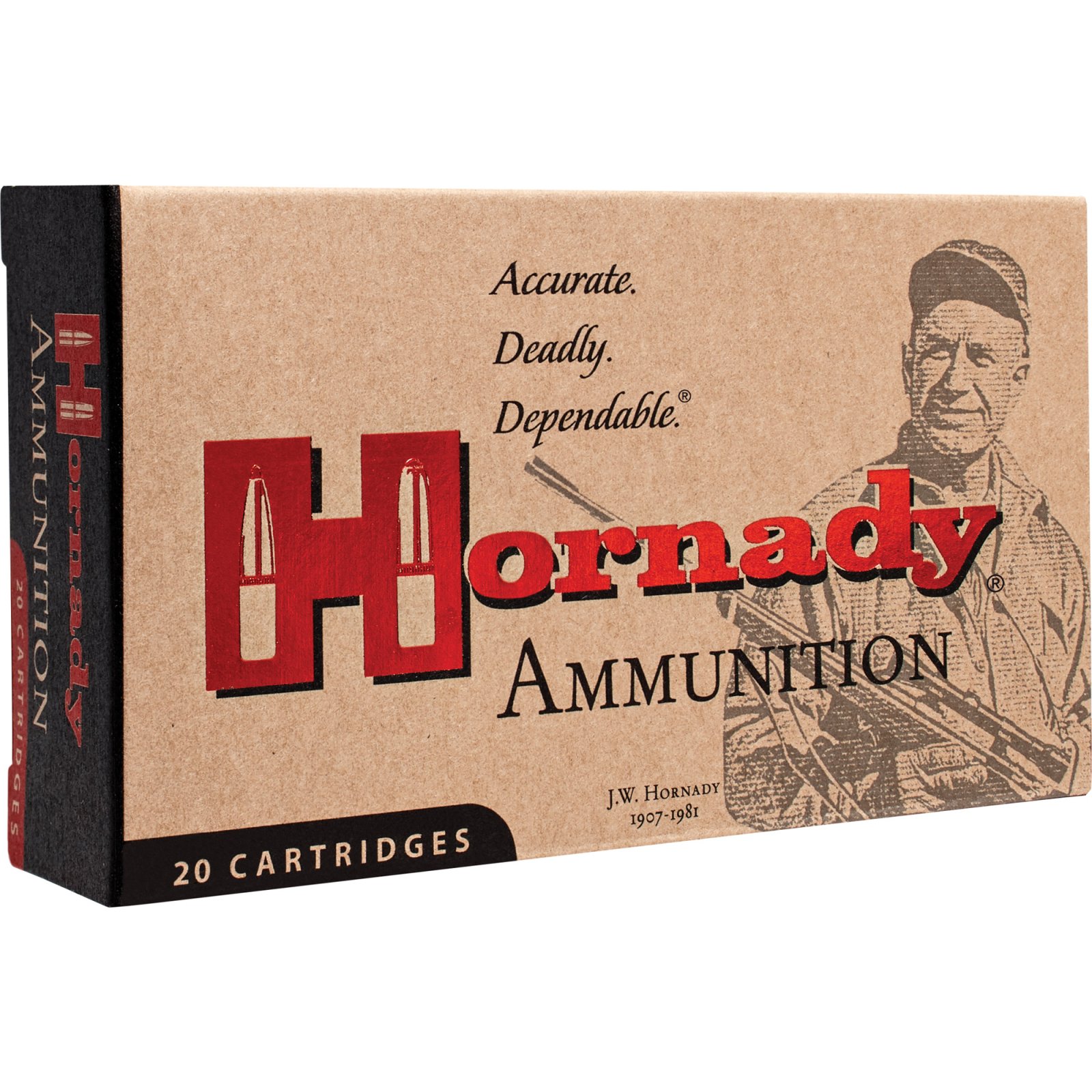 Hornady 834814 Custom Hunting 6.8mm Rem SPC 100 gr CX 20 Per Box/ 10 Cs