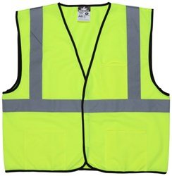 Class 2 Solid Lime Safety Vest