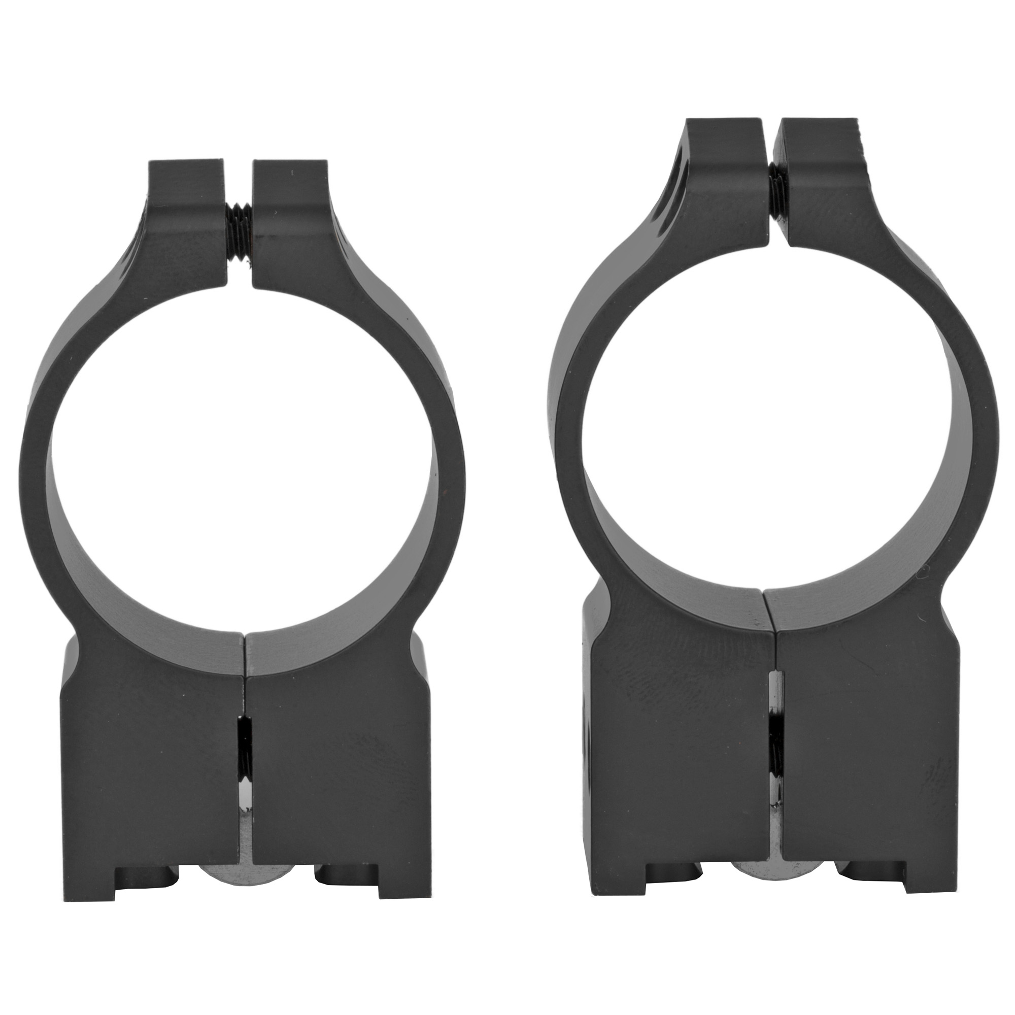 Warne 30mm High Rings Matte - Permanent Set for Ruger M77, Hawkeye, Redhawk