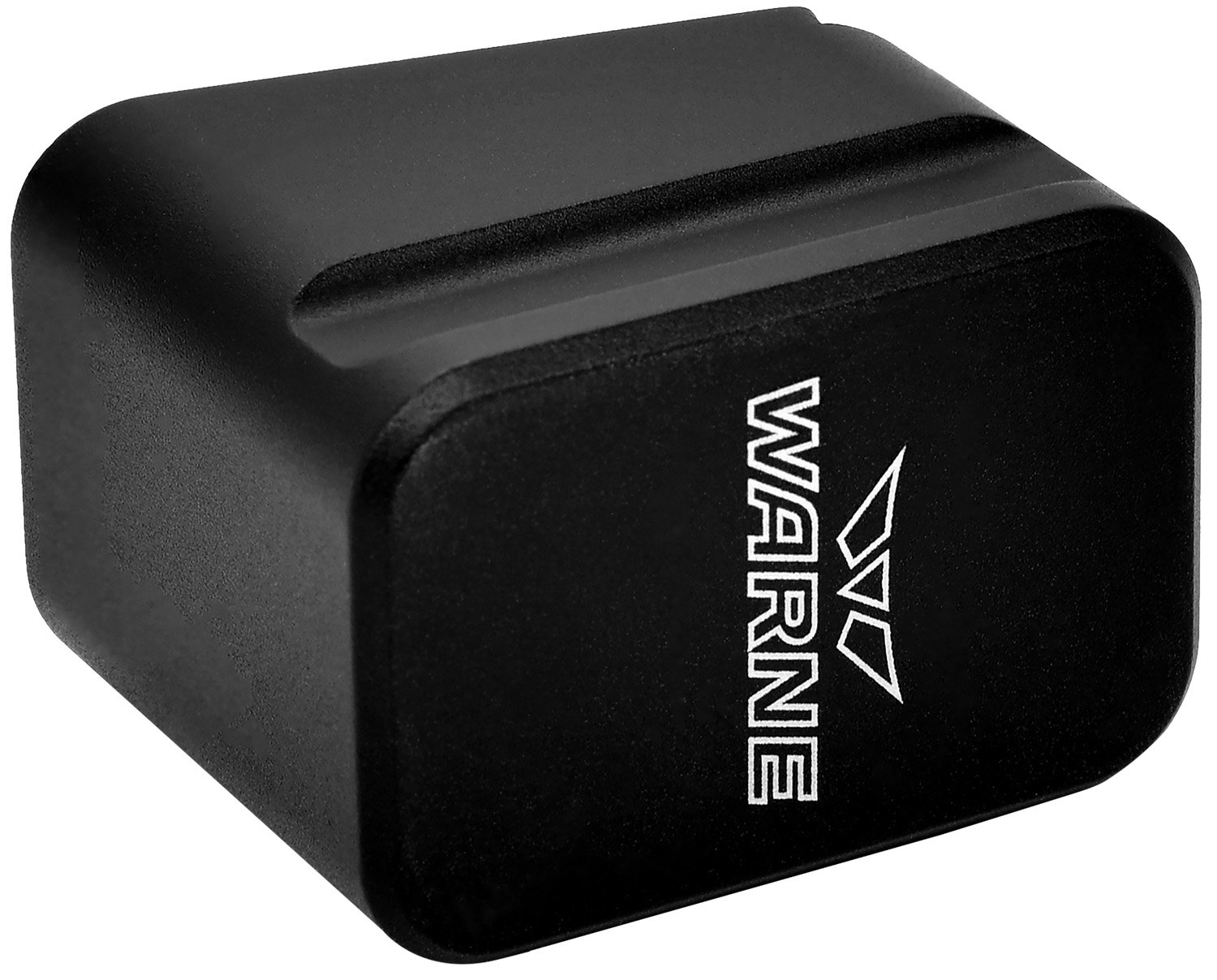 Warne 3126-W Magazine Extension +5/+4 Glock 19/23 9MM/.40 Black Matte - Warne - 5RD