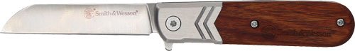 S&W Knife Rosewood Executive Barlow 2.75" Folding - Smith & Wesson