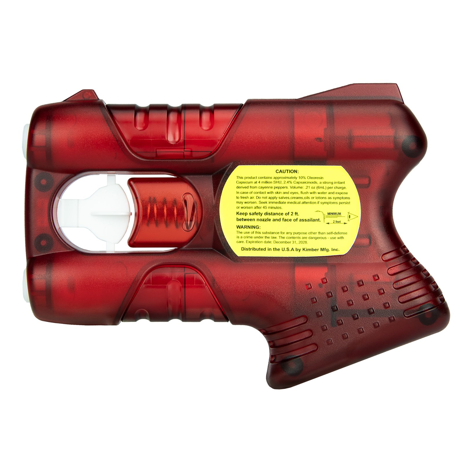 Kimber LA98071 Pepperblaster III Red Pepper Spray 12 Pack Display
