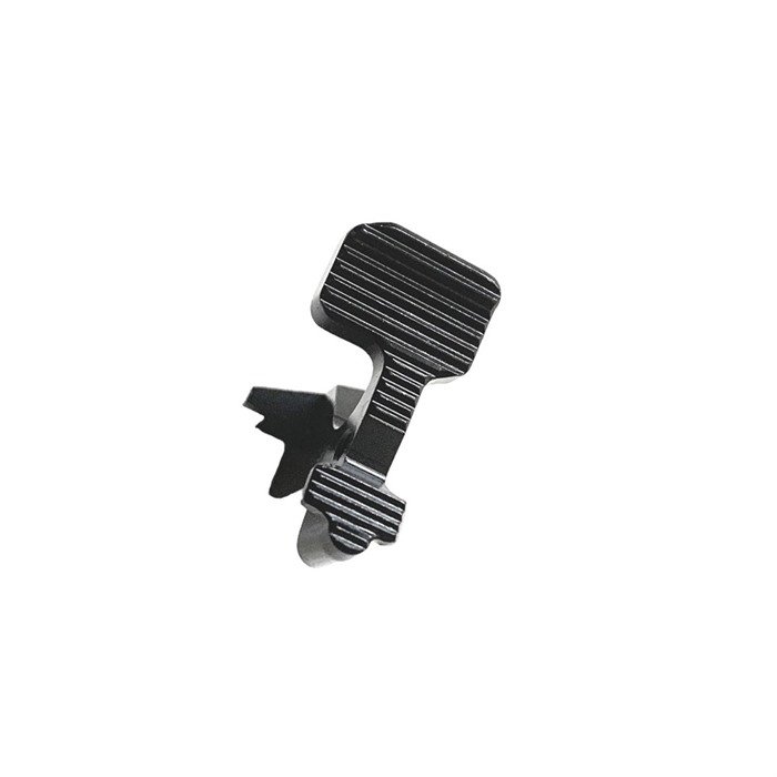 AR-15 ABC-R V3 BOLT CATCH REARWARD BIAS SERRATED BLACK - Forward Controls Design - 5.56MM