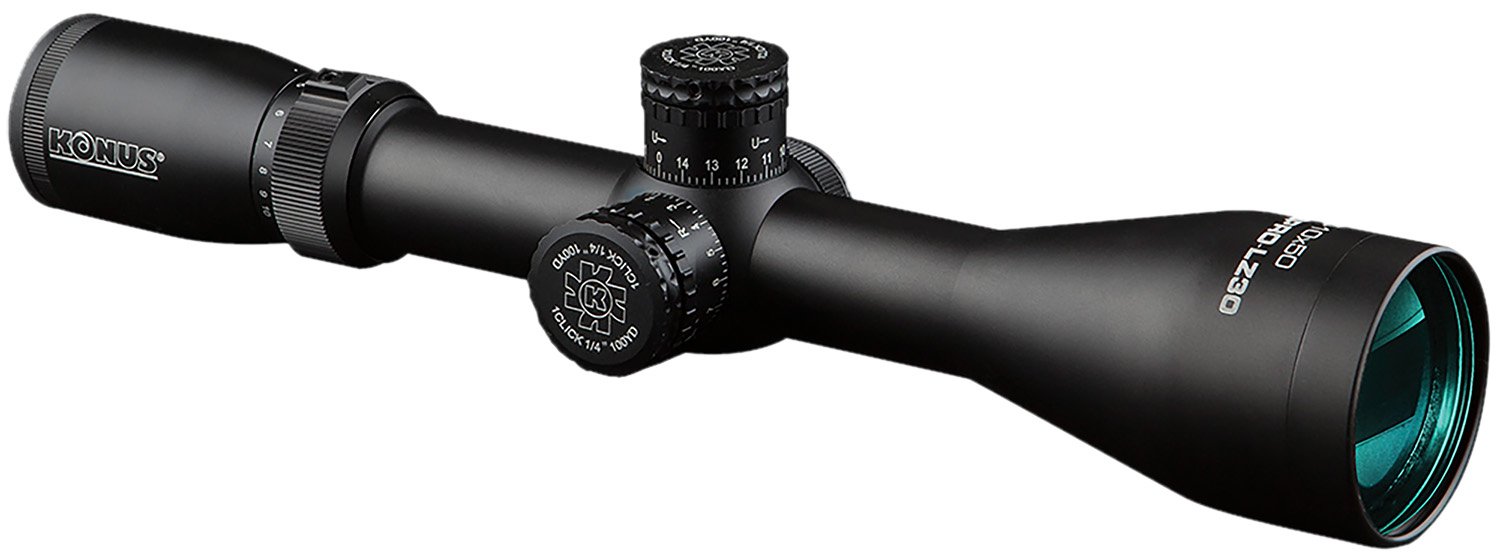 Konus 7181 LZ-30 2.5-10x50mm Rifle Scope Dual Illuminated 30/30 Reticle