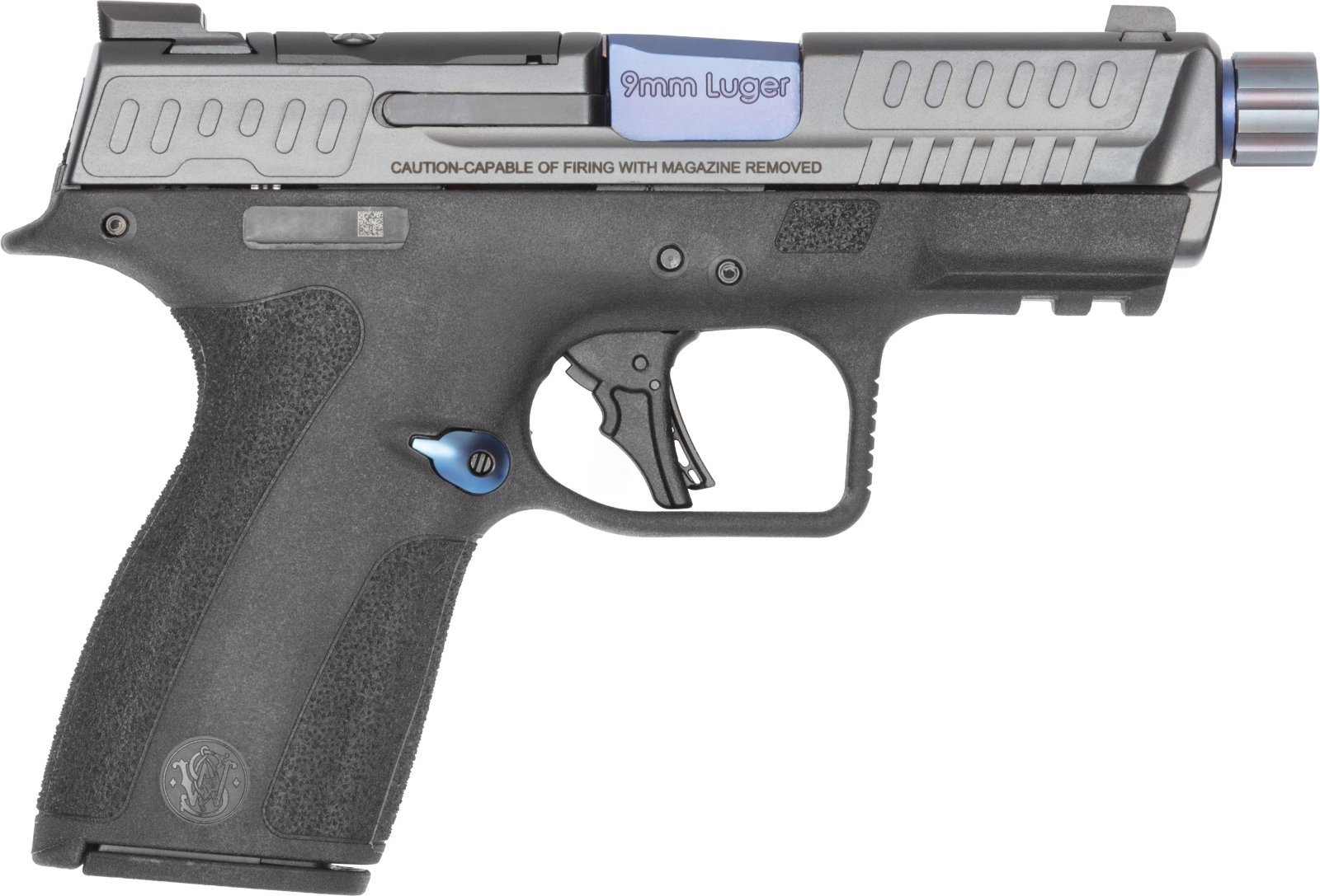 S&W M&P M&P 9mm Luger Davidson's Exclusive 13+1, 15+1 4.100 Black Polymer