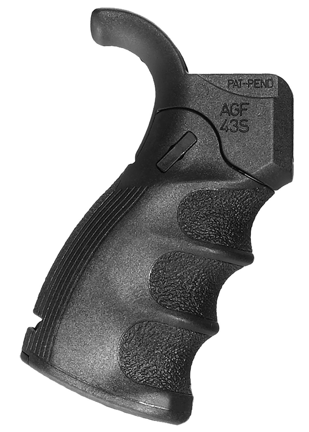 FAB Defense FXAGF43SB AGF-43S Tactical Folding Pistol Grip Black Polymer