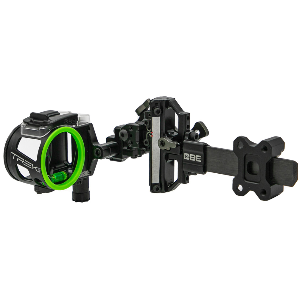 CBE Trek Pro CBE-TKP-1-RH-10 Bow Sight 1 Pin .010 RH Micro-Adjust - Custom Bow Equipment