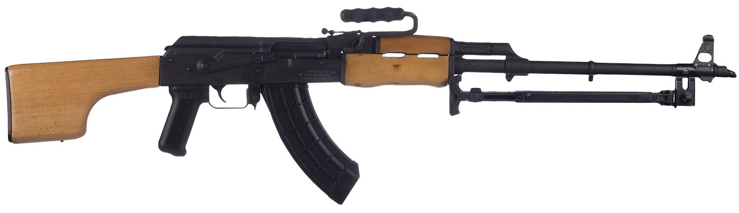 Century Arms AES-10B RPK 7.62x39mm 21.5" Heavy Barrel, Wood Stock, Bipod - 30+1 Capacity