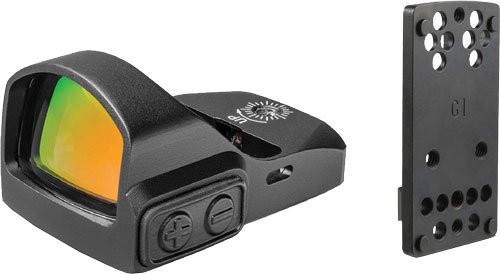 TruGlo TG8100B1 Tru-Tec Micro Red Dot 3MOA with Glock Mount, Black