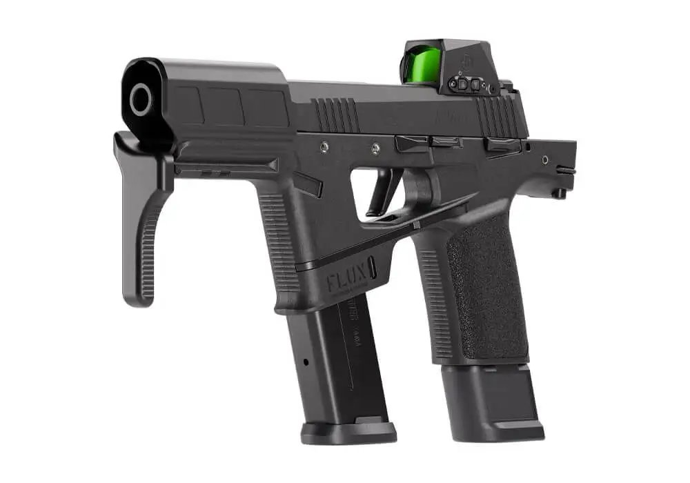 Sig Sauer P365-FLUX Handgun 9mm Luger 21(2)&17(1)rd Magazines 6 Barrel Brace - Sig Sauer - 9MM LUGER