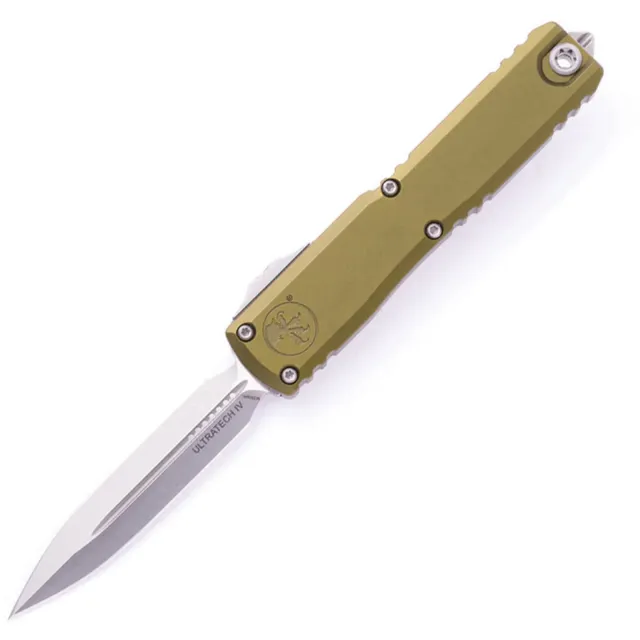 Microtech Ultratech Gen IV 3.55 In D/E Stonewash ODG Alu Handle
