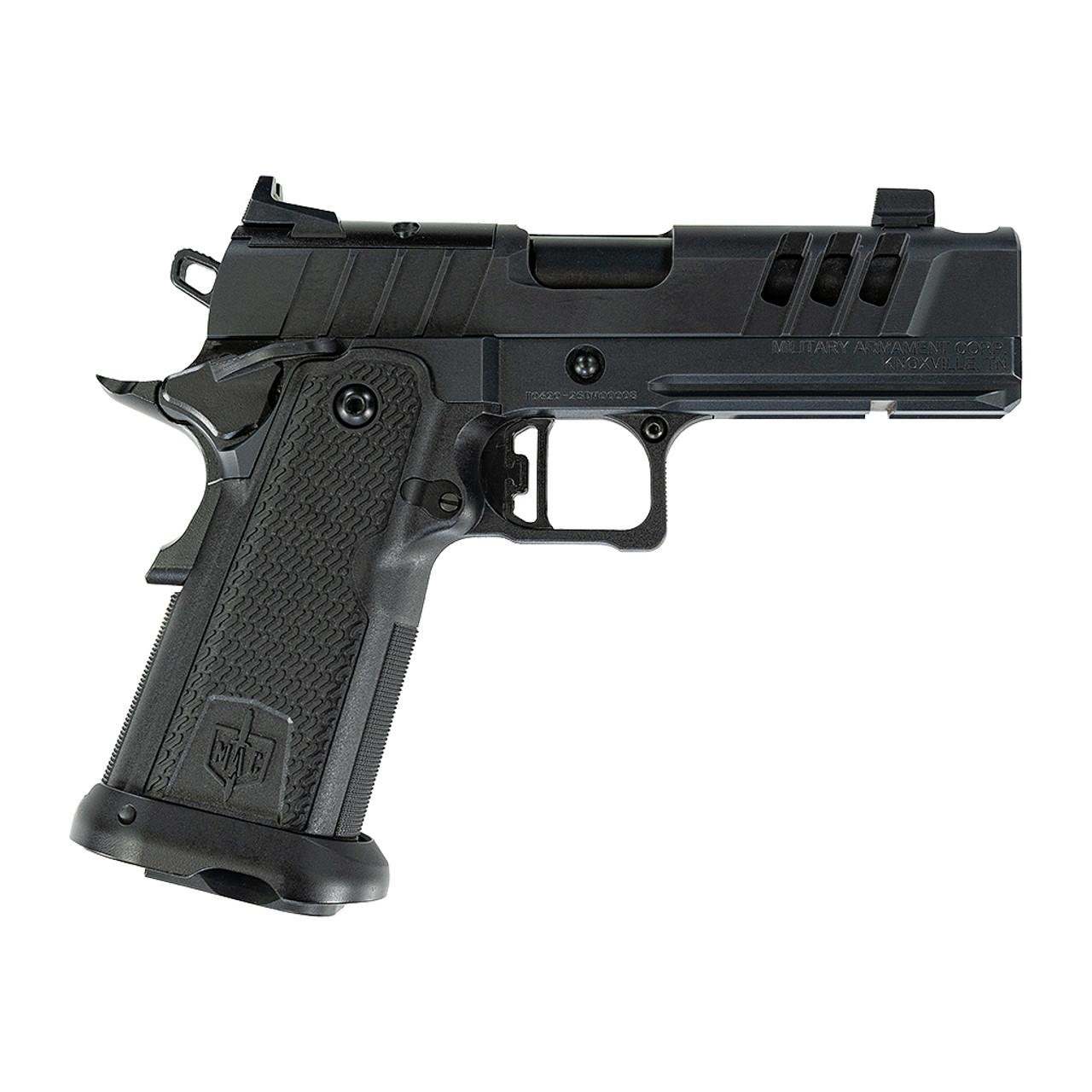 MILITARY ARMS CORPORATION MAC 9 DS Comp 9mm 4.25in 2x17rd Pistol (12500015) - SDS IMPORTS - 45 ACP