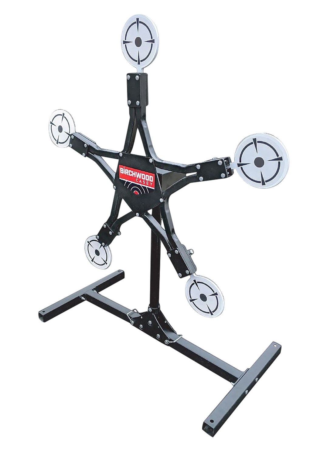 Birchwood Casey TXSPT Texas Star AR500 Steel Plinking Target Black/Gray - Birchwood Casey