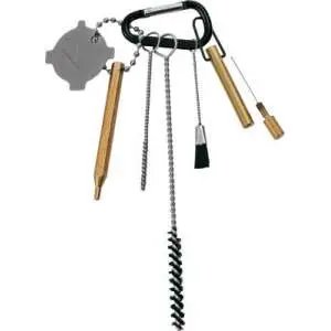 Traditions Flintlock Tool Kit with Fire Channel Brush, Cleaning Pick, and Nylon Brush