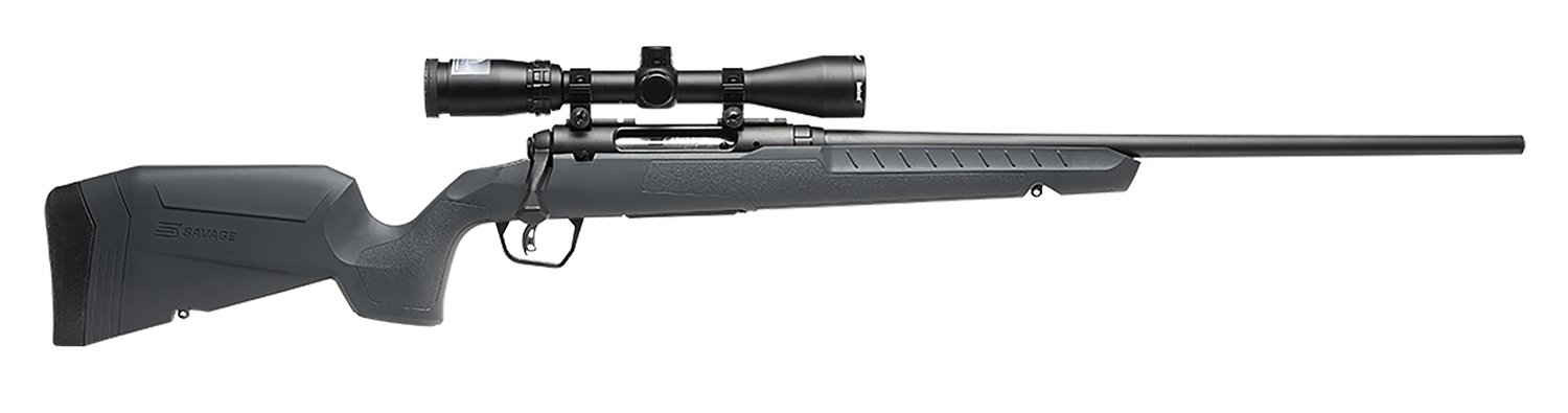 Savage 32181 Axis 30-06 SPRG Rifle, 4+1, Matte Black, Gray Synthetic Stock - Savage Arms - 30-06