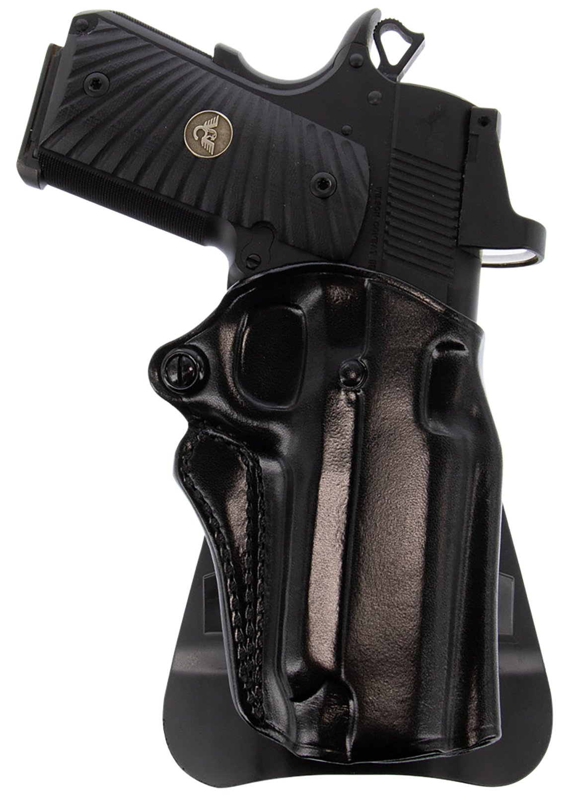 Galco SM2-800B Speed Master 2.0 Black Leather Paddle Holster Glock 43/43X