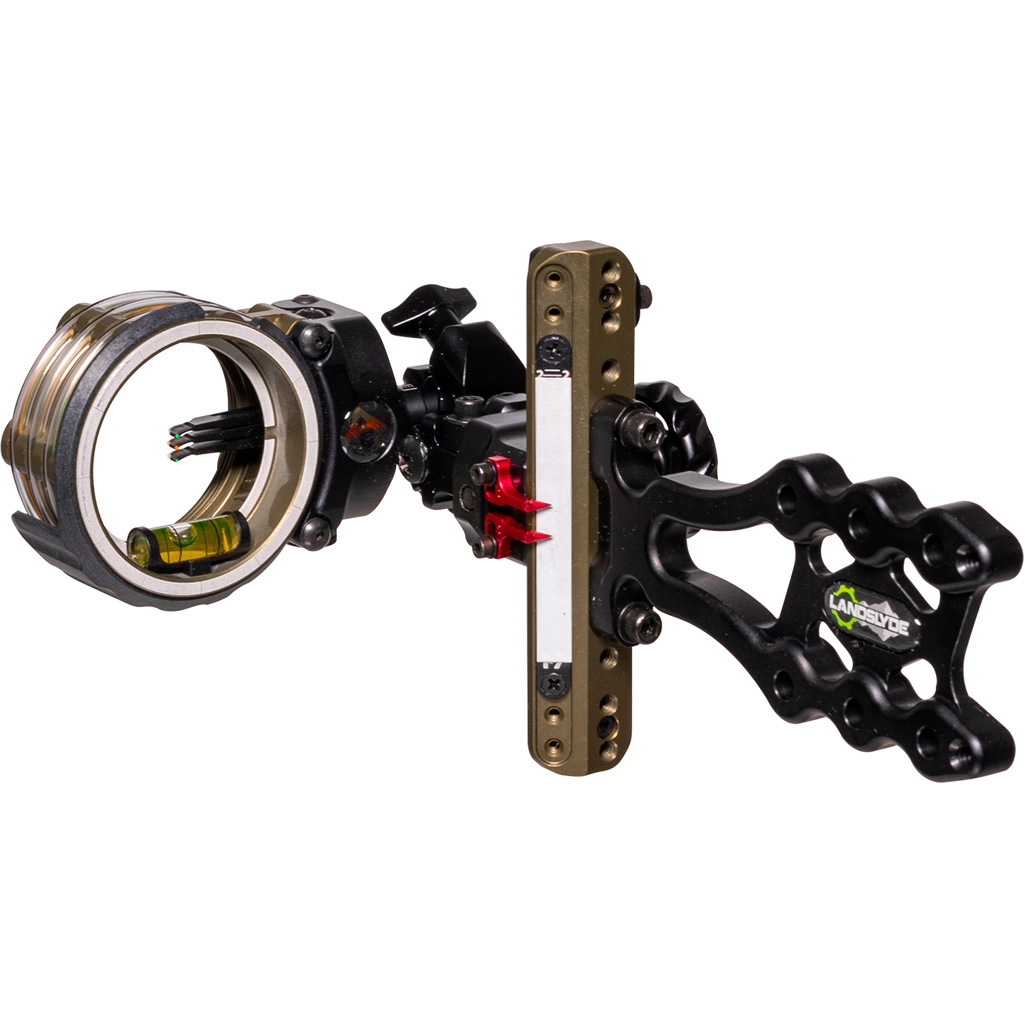 Axcel ALND-N310-4TB Landslyde Bowhunting Sight 3 Pin .010 AccuStat II - Axcel