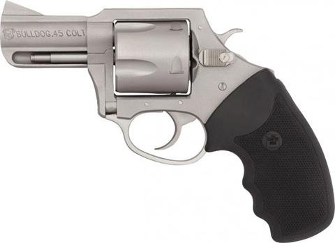 Charter Arms Bulldog 74530 .45 Colt 2.5 in Matte Stainless 5-Shot Revolver - CHARTER ARMS - 45 Colt