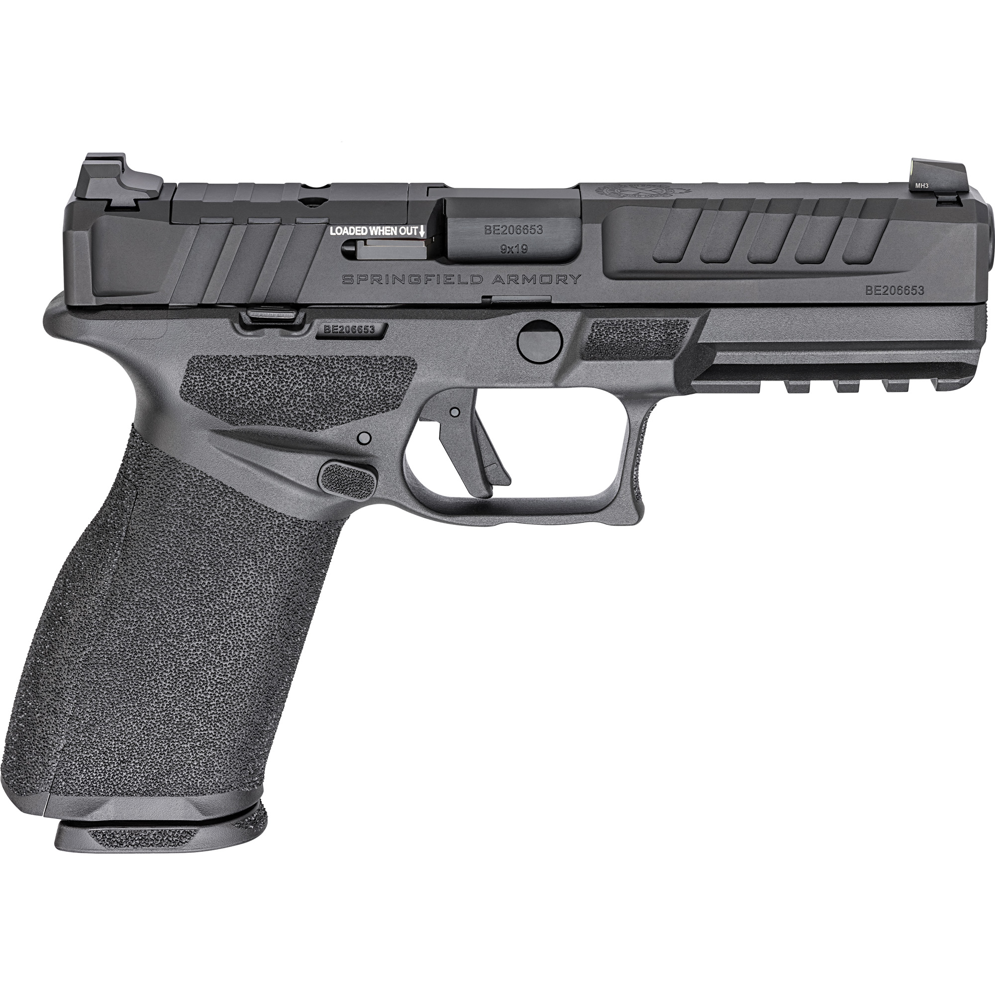 Springfield Echelon Handgun 9mm Luger 10rd Magazines(2) 4.5 Barrel Tritium Front/U Dot Rear Sights Black Ca Compliant