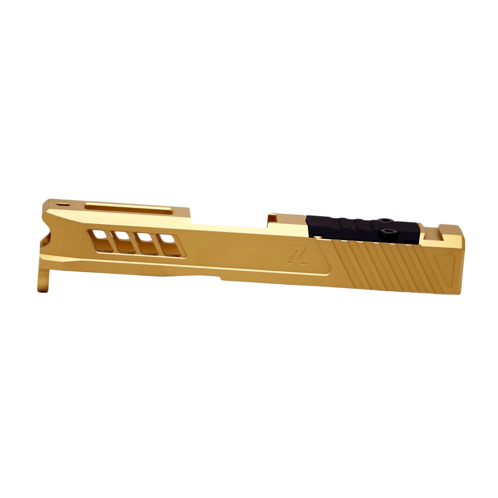 True Precision TP-G43S-G-RMS Axiom Slide Gold TiN RMS Optic Cut Glock 43/43X