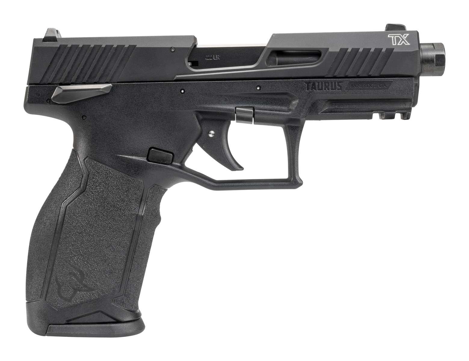 TaurusTX 22 Enhanced Rimfire Pistol: 22LR, 4.6" Threaded Barrel, 22-Round Capacity