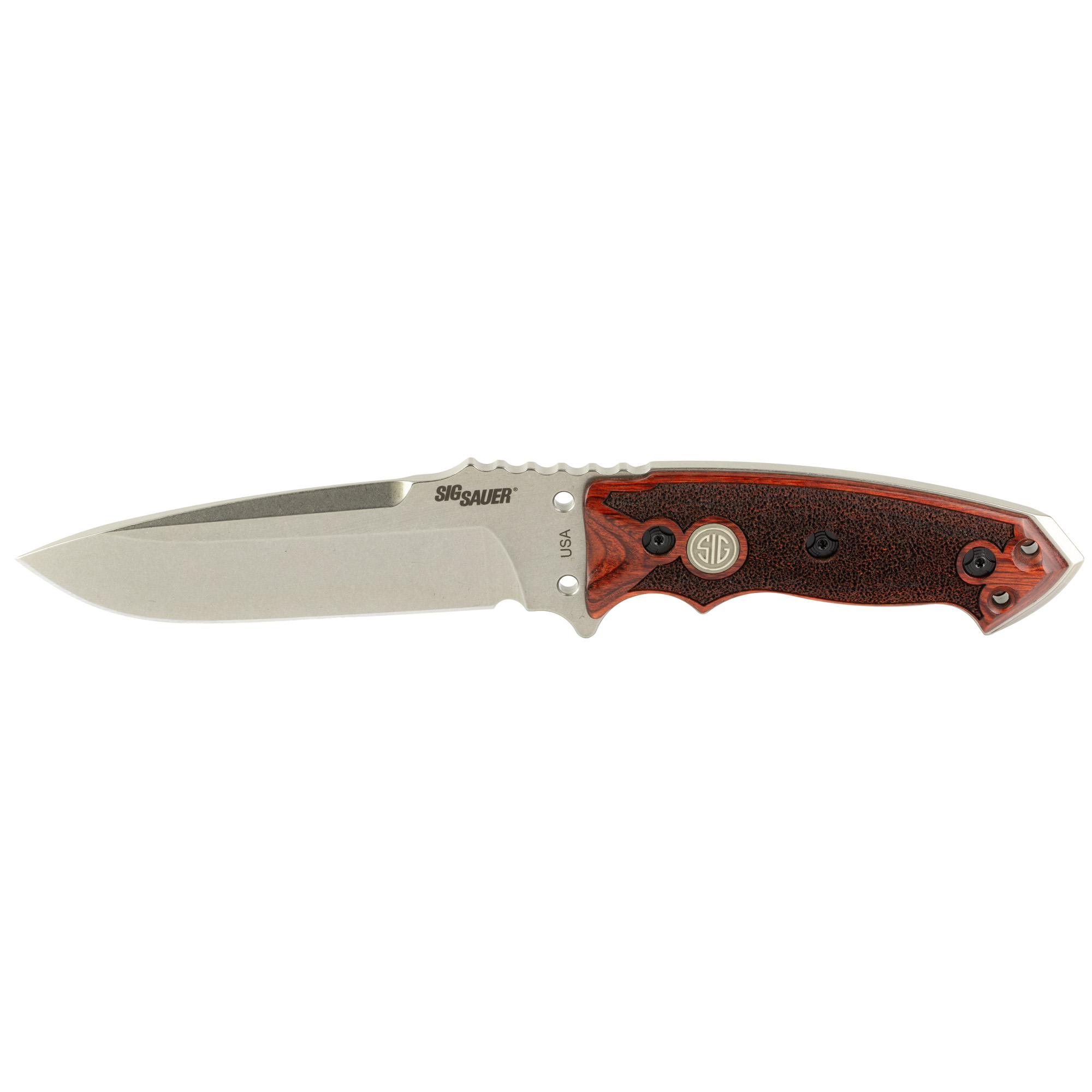 Hogue SIG EX-F01 Stainless Elite Fixed Blade: 5.5" Drop Point - Tu...