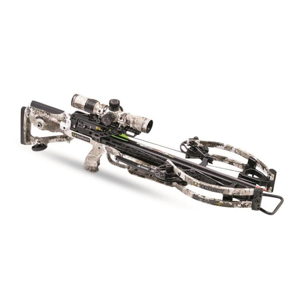 TenPoint CB230196889 Stealth 450 Crossbow 450 FPS ACUslide Camo Scope - TenPoint
