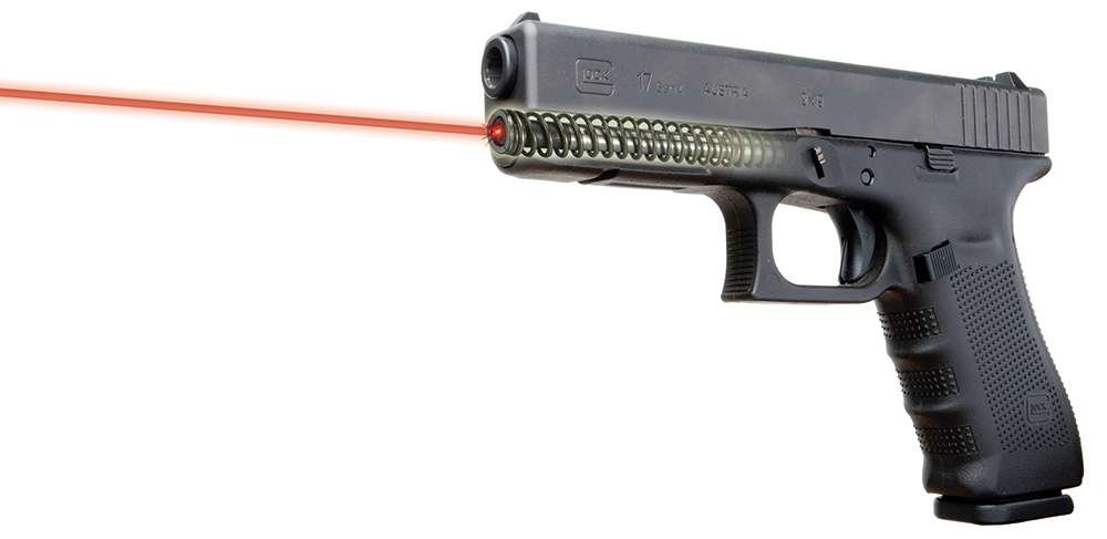 LaserMax LMSG417 Red Guide Rod Laser for Glock 17/34 Gen 4 5mW 635nM - LaserMax - 0.63" AT 20 YARDS