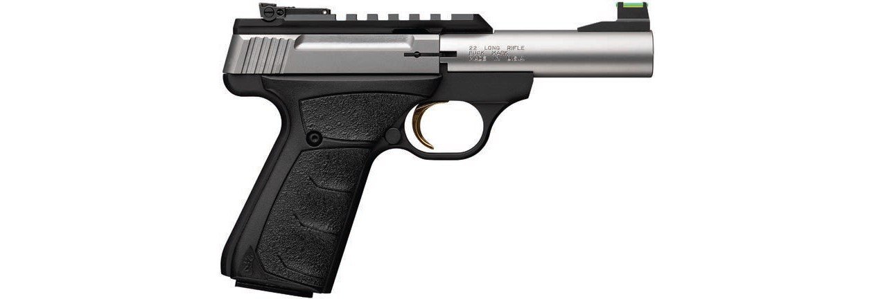 Browning 051605490 Buck Mark Plus Micro Bull 22 LR 4" 10+1 Stainless - Browning - 22 LR
