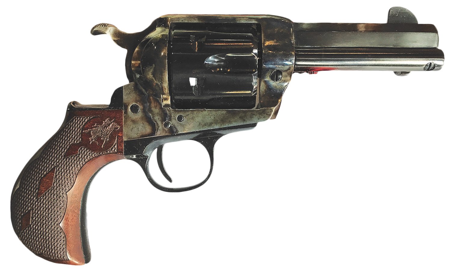 Cimarron El Malo 2 Thunderer 357 Mag 3.5" Octagon Barrel 6 Round Capacity