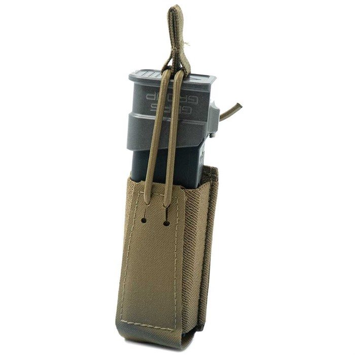 GBRS Group Single Pistol Magazine Pouch Coyote Brown Fits 1 Pistol - GBRS Group