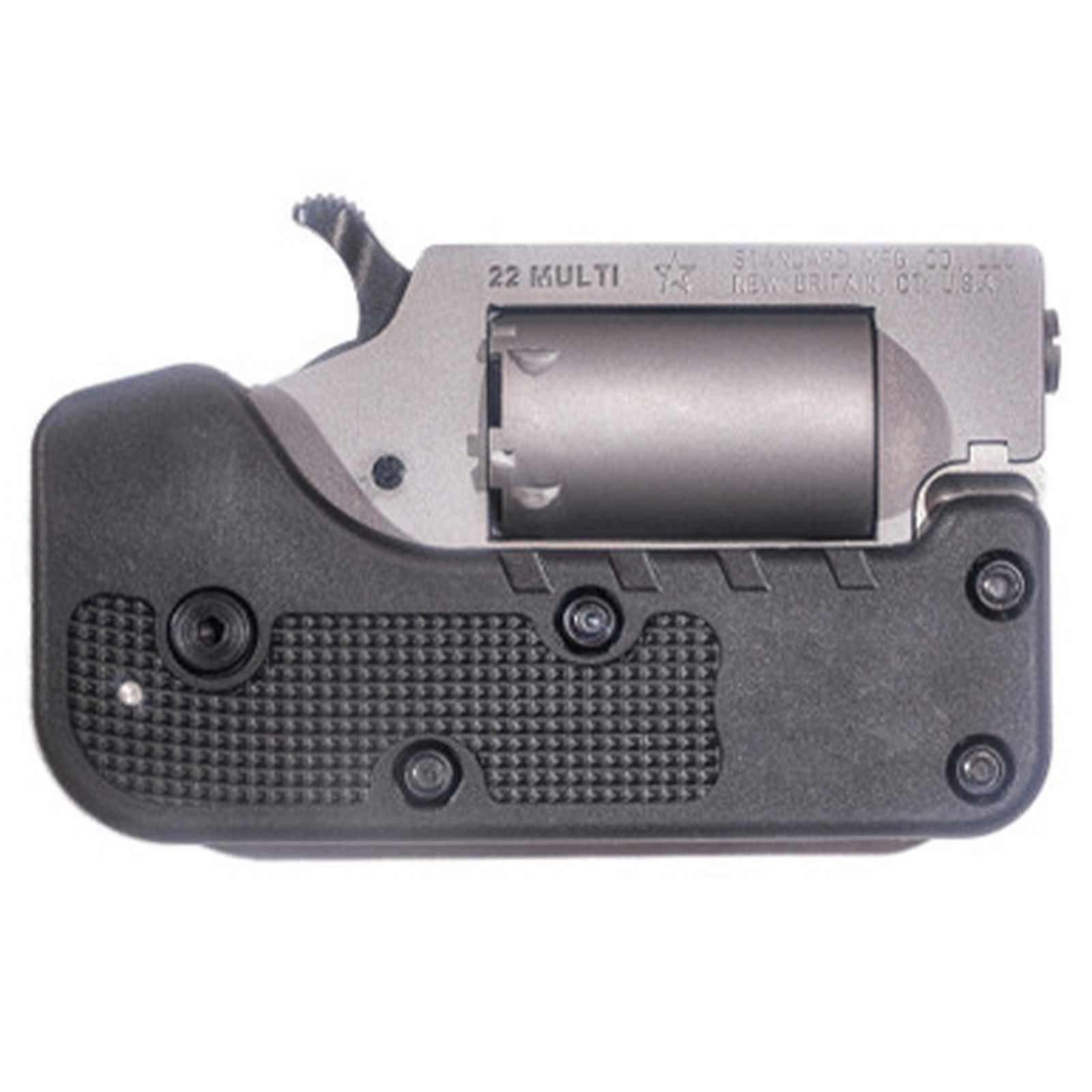 Switch-Gun 22MAG .75" CNC Machined Stainless Steel, Large Polymer Grip Blued - Standard Manufacturing - .22 LONG RIFLE