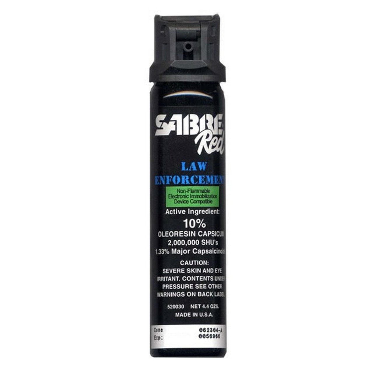 SABRE LAW RED 10% OC 4.4 OZ CONE MK-4 25PK