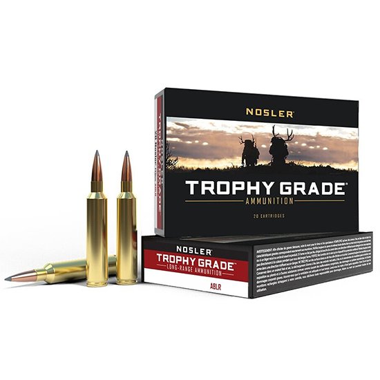 Buy Nosler Trophy Grade Long Range 26 Nosler 150gr Brass 20 Rounds online