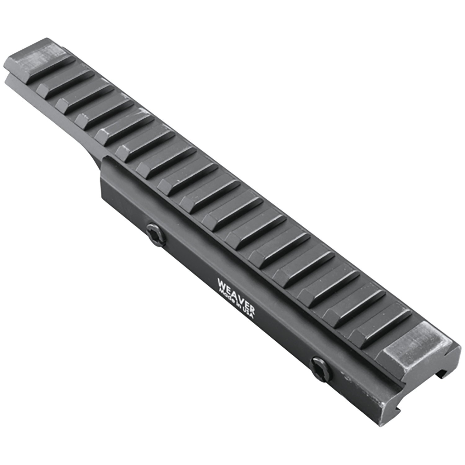Weaver 99673 Riser Rail Black Anodized 6061-T6 Aluminum AR-15 M16 - Weaver - FLAT TOP RISER RAIL