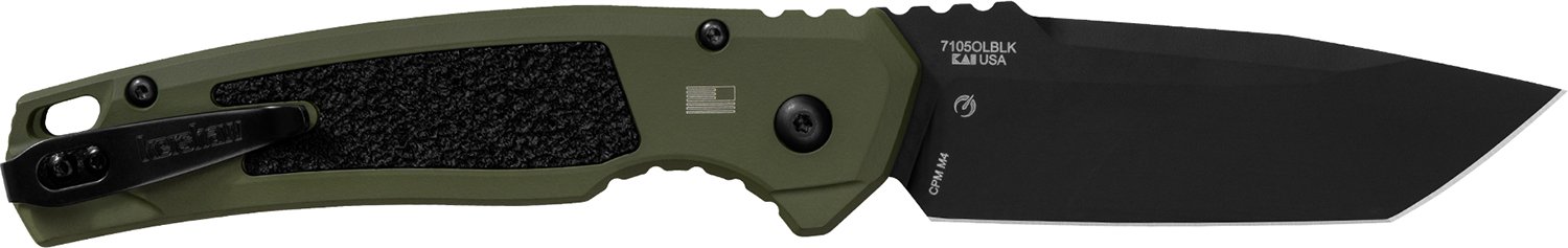 Buy Kershaw 7105OLBLK Launch 16 3.45" Tanto Plain Blade Knife online