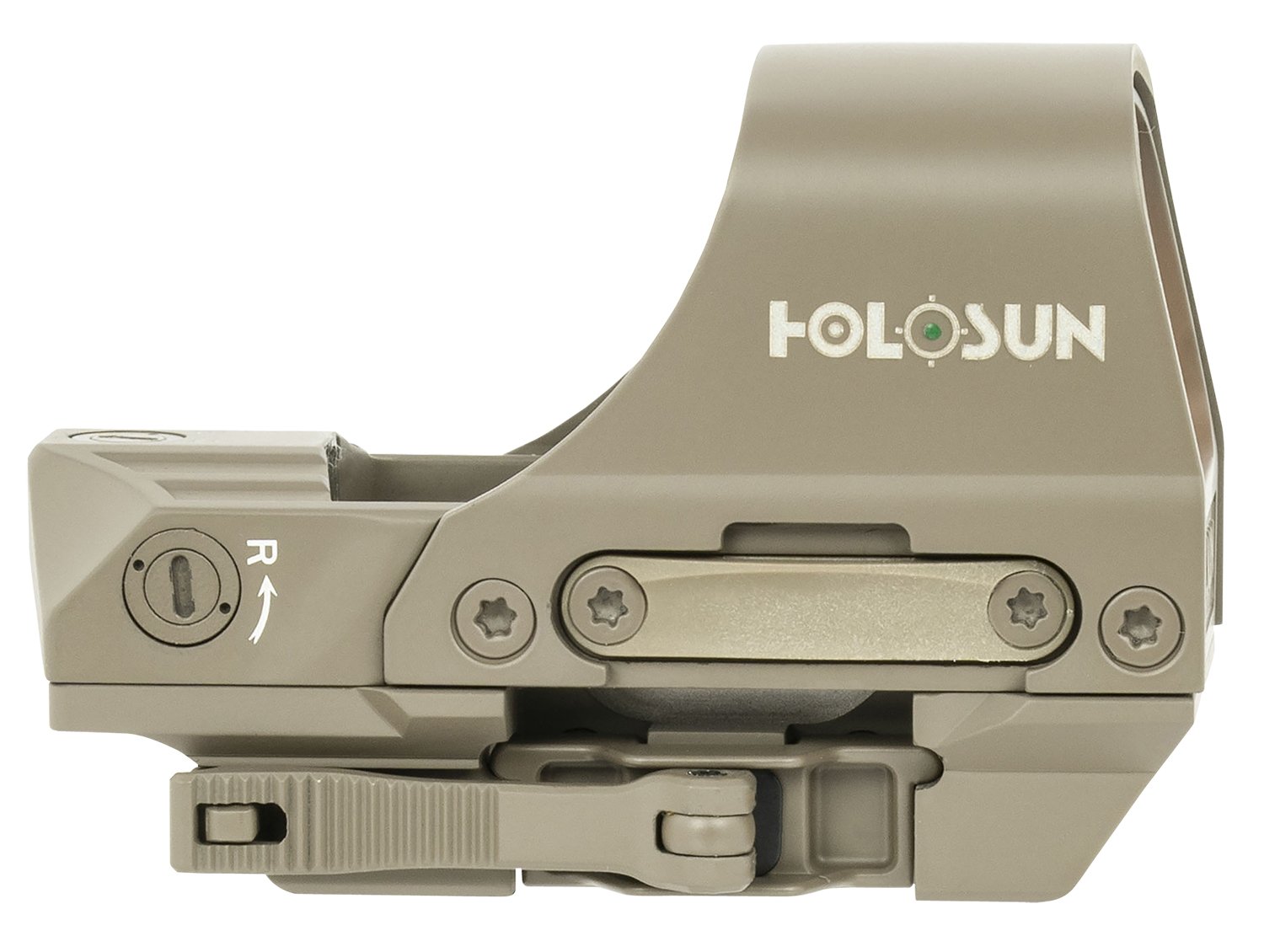 Holosun HS510C-FDE-G Elite Green Dot Sight 65 MOA Circle 2 MOA Dot FDE