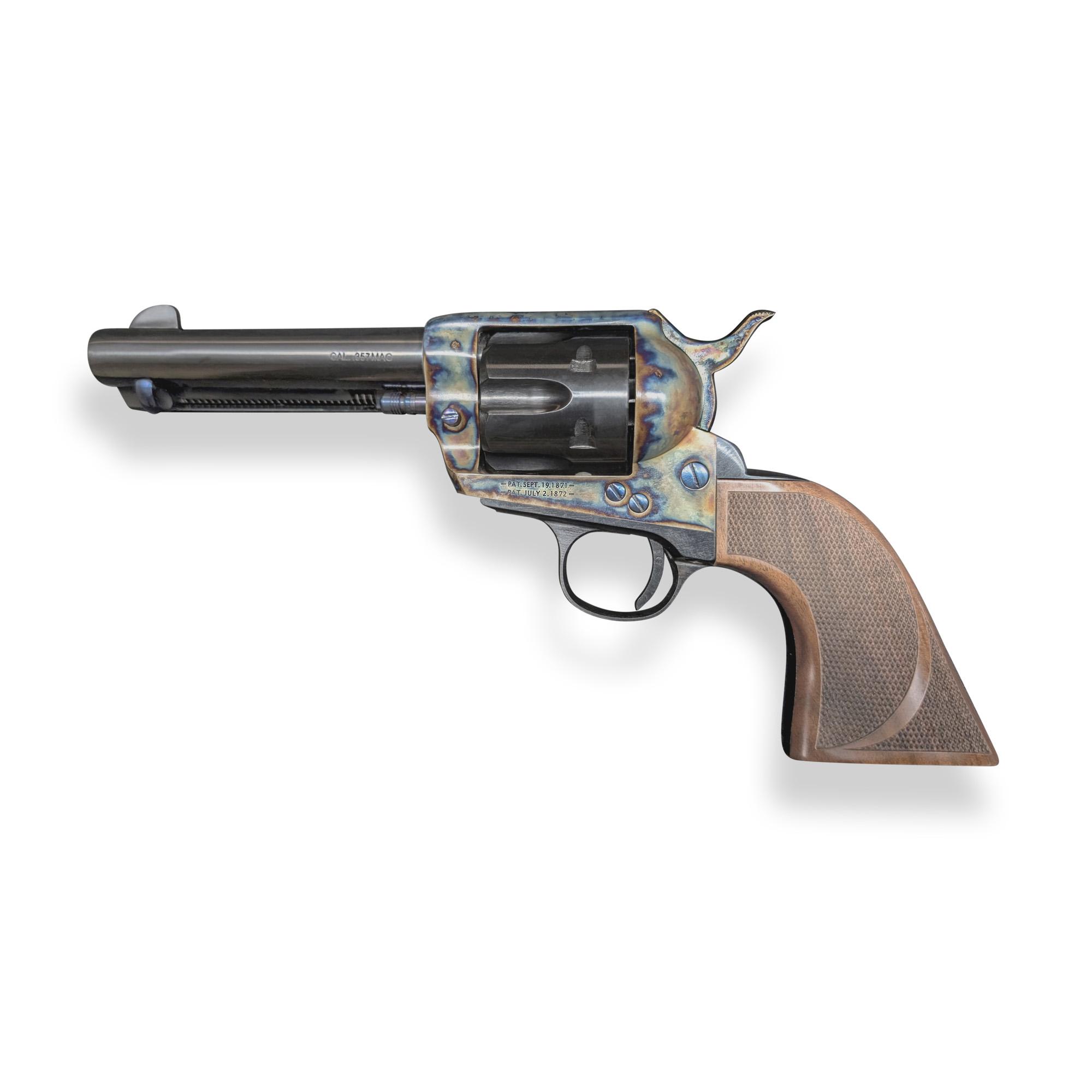 Pietta GWII Premier GWP45CCH434NMCW Revolver 45 LC 4.75" 6rd Blued